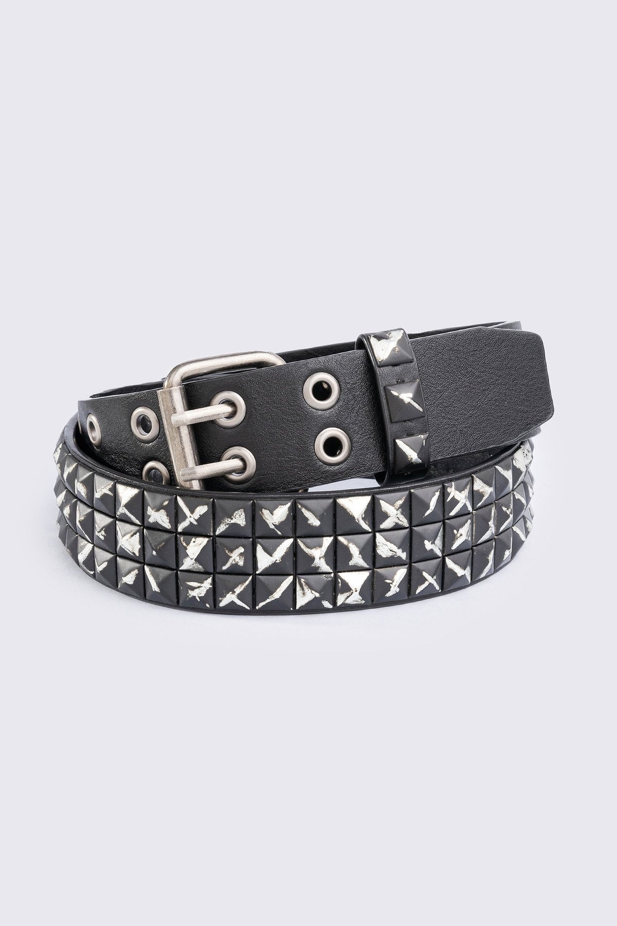 Brutal Square Studded Belt | Minga London Best Seller