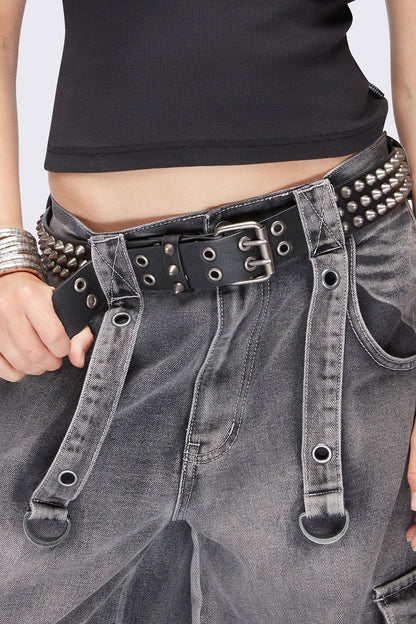 Brutal Spike Studded Belt | Minga London Everyday