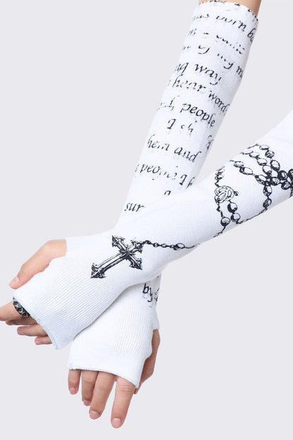 Amen Bitch Arm Warmers | Minga London Popular