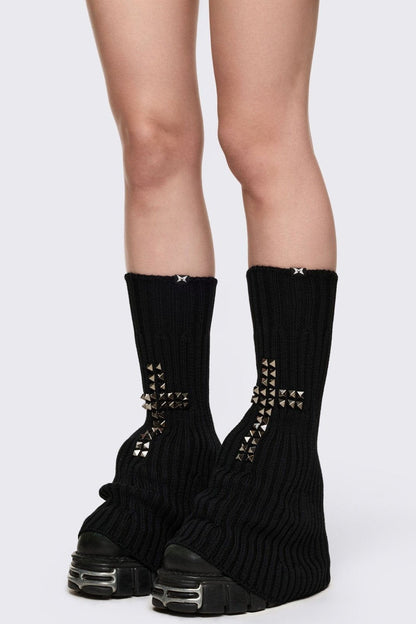 Saintly Trouble Leg Warmers | Minga London Discount