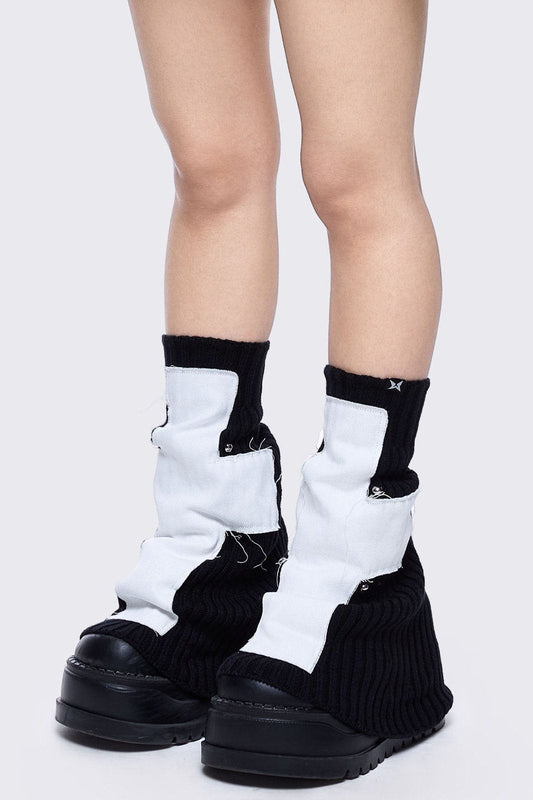 Blessed & Broken Leg Warmers | Minga London Value