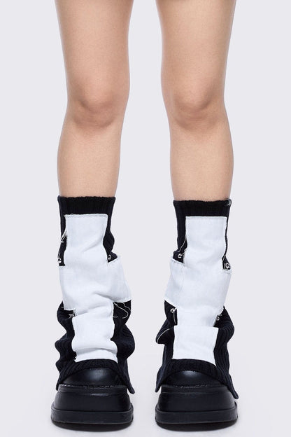Blessed & Broken Leg Warmers | Minga London Value