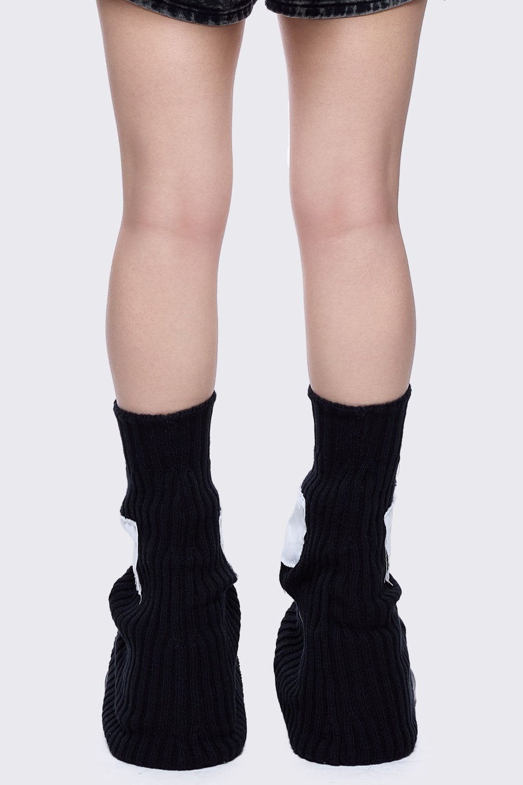 Blessed & Broken Leg Warmers | Minga London Value