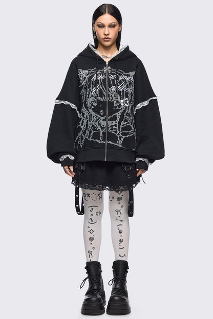 TXT Me Later Tights | Minga London Latest