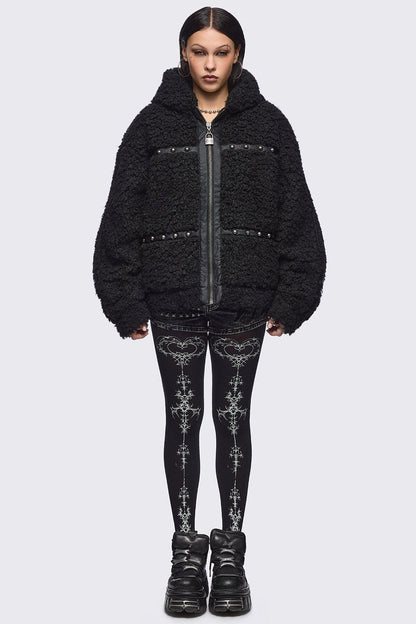 Dark Symmetry Tights | Minga London Latest