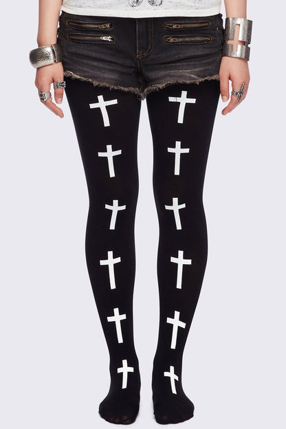 No Saints Club Tights | Minga London Best Price