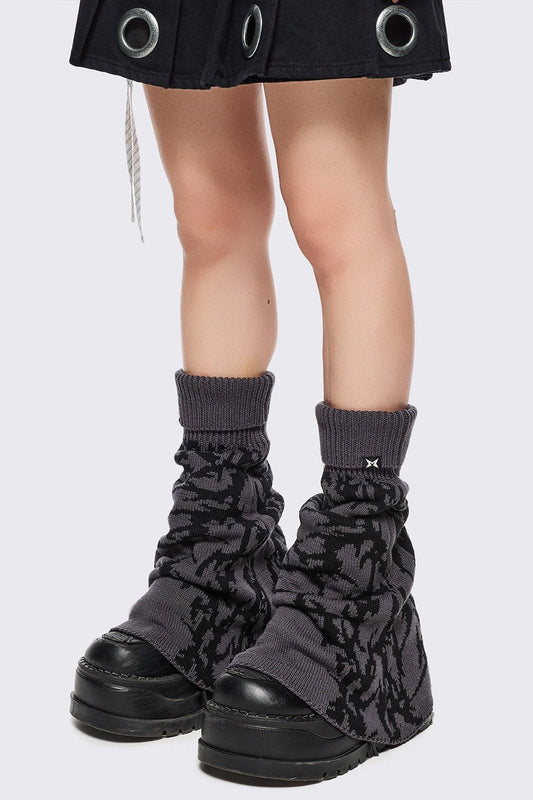 Obscure Grey Leg Warmers | Minga London Recommended