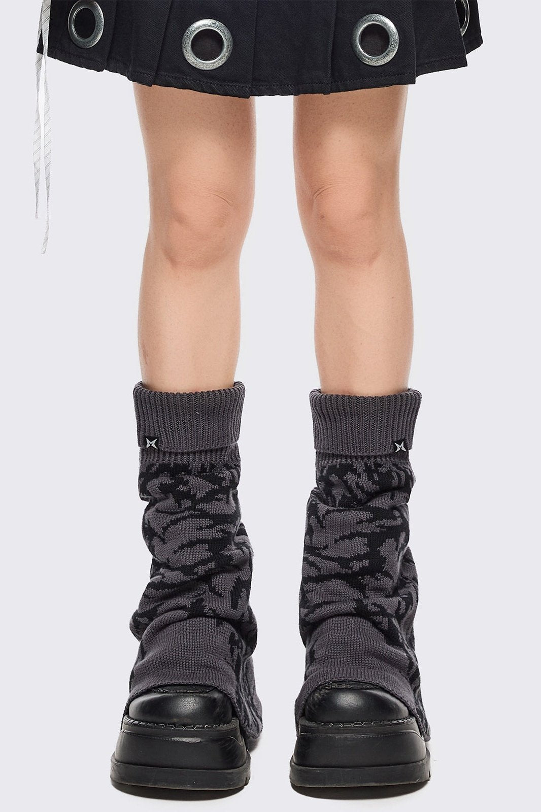 Obscure Grey Leg Warmers | Minga London Recommended