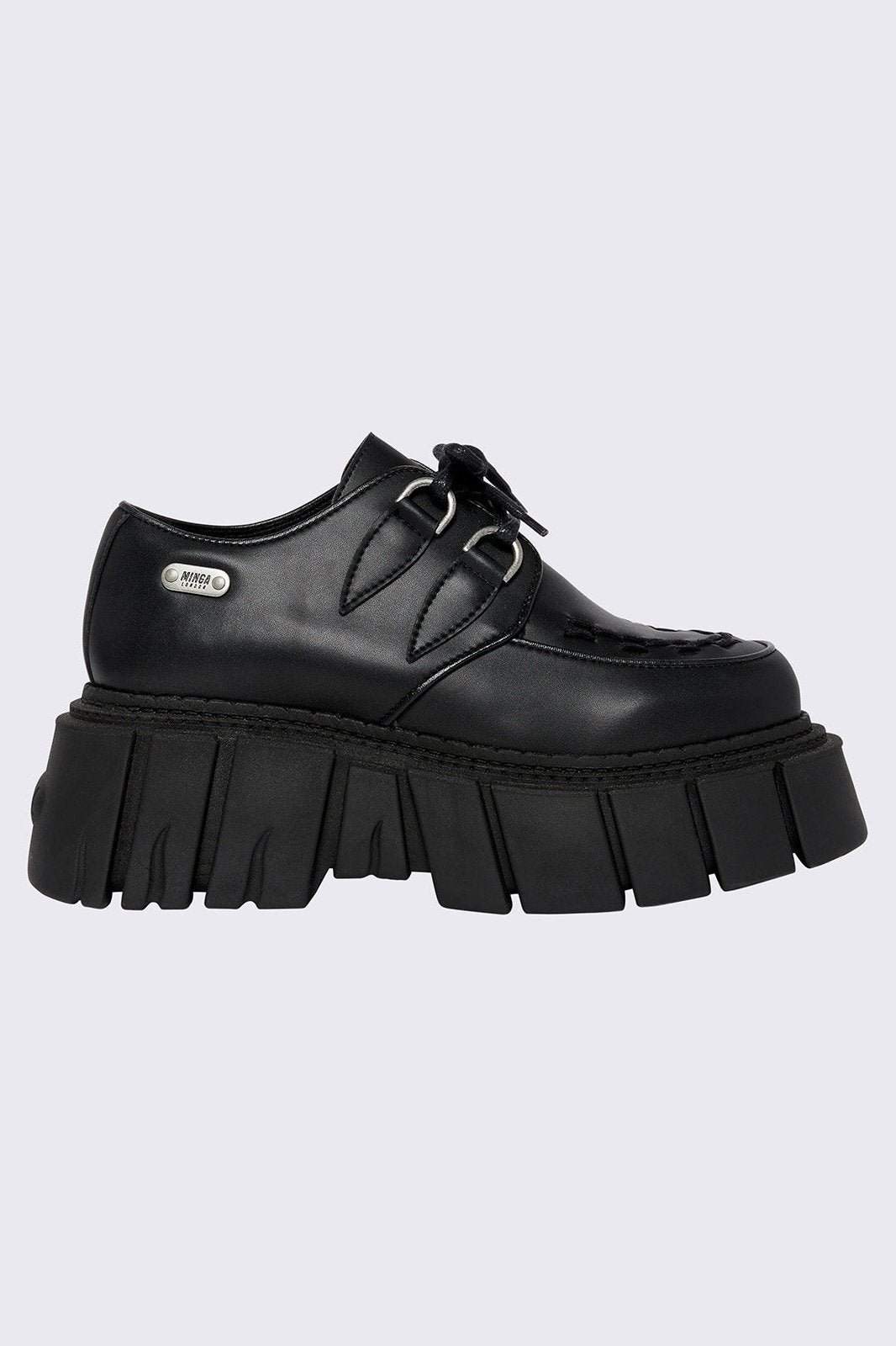 Gig Black Creeper Shoes | Minga London Signature