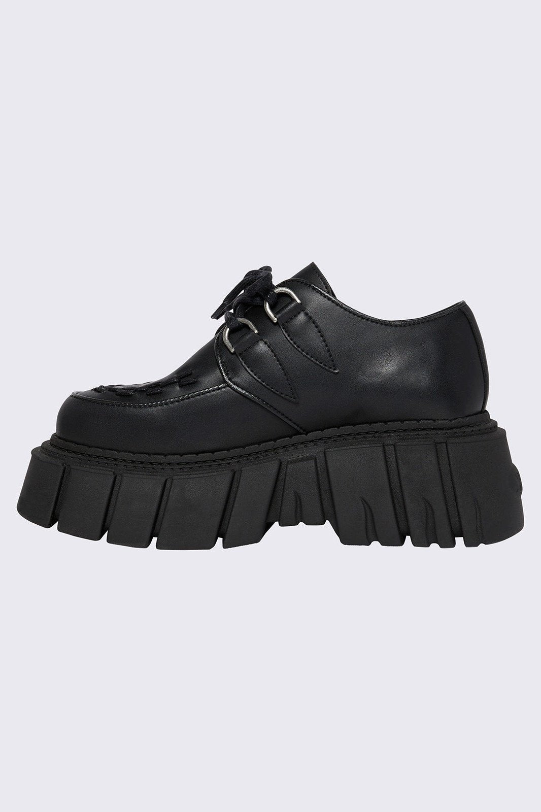 Gig Black Creeper Shoes | Minga London Signature