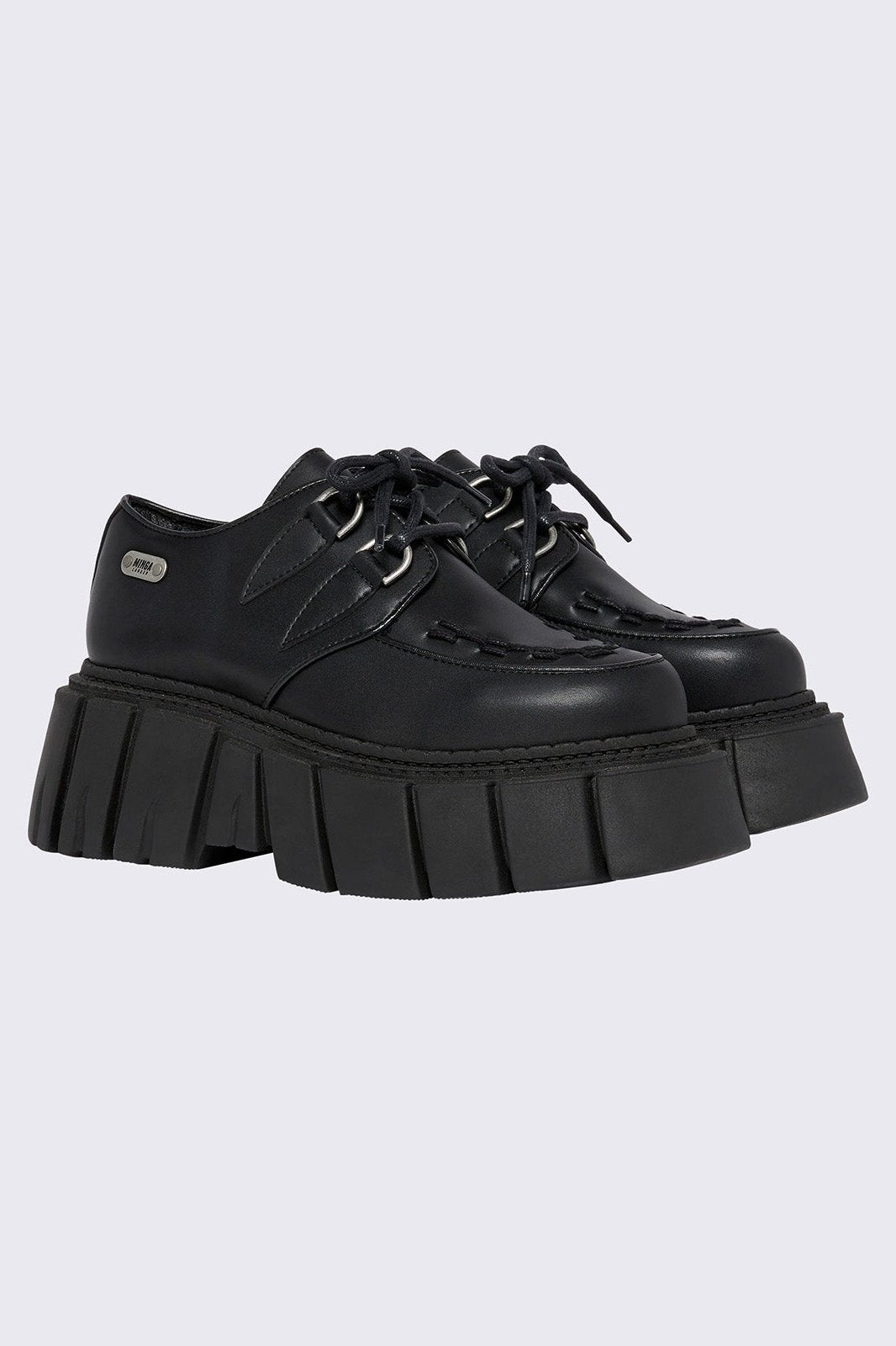 Gig Black Creeper Shoes | Minga London Signature