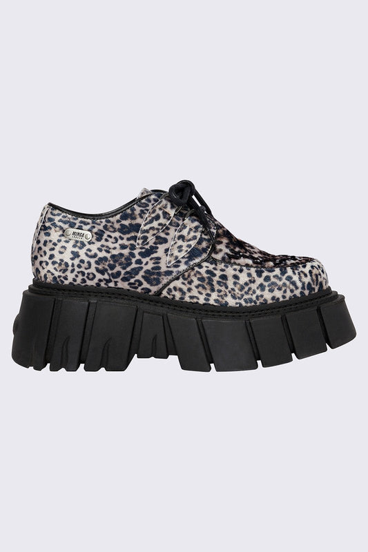 Gig Leopard Creeper Shoes | Minga London Value