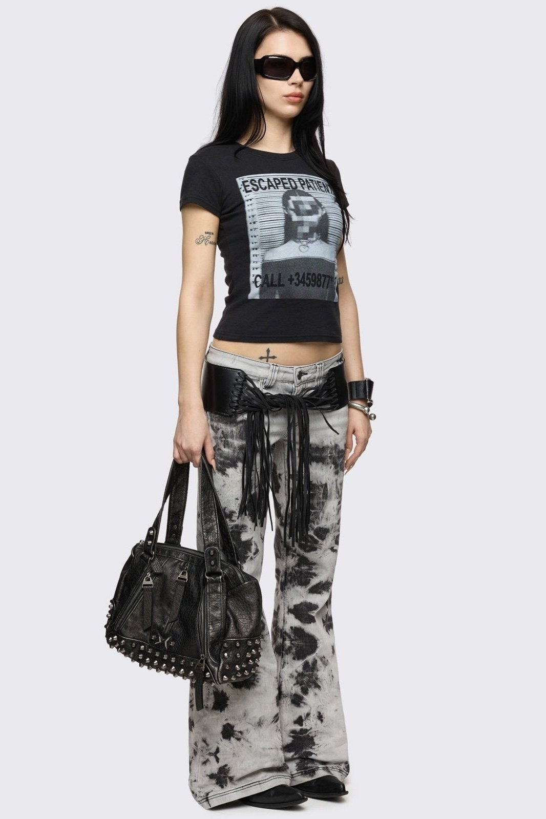 Mugshot Baby Tee | Minga London Quality