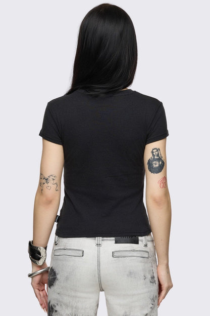 Mugshot Baby Tee | Minga London Quality