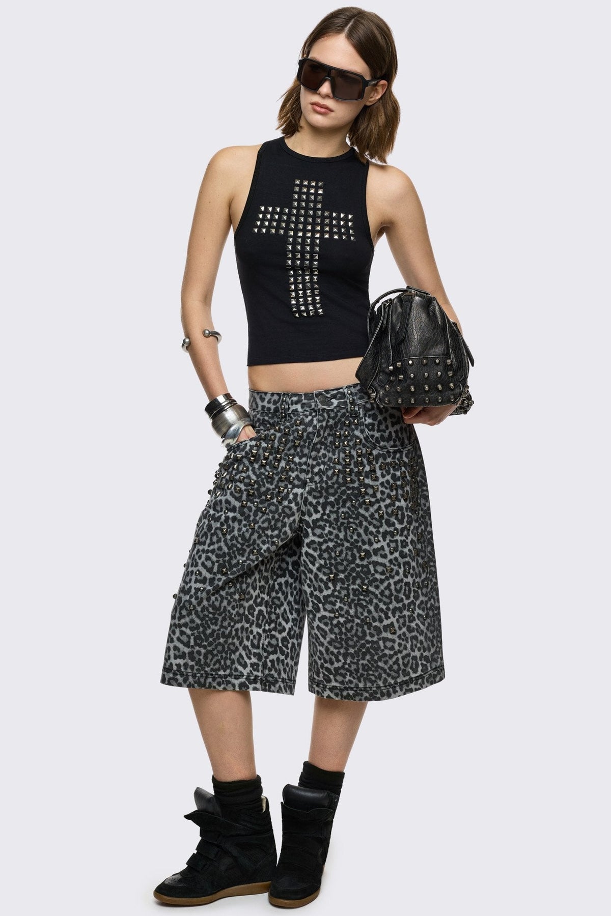 Salvation Slashed Vest Top | Minga London Sale