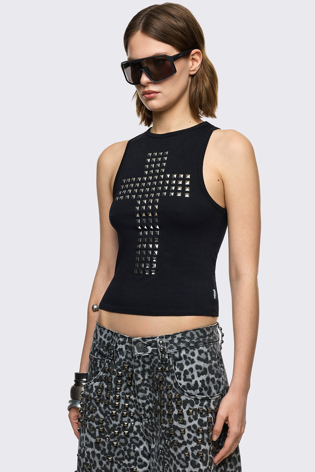 Salvation Slashed Vest Top | Minga London Sale