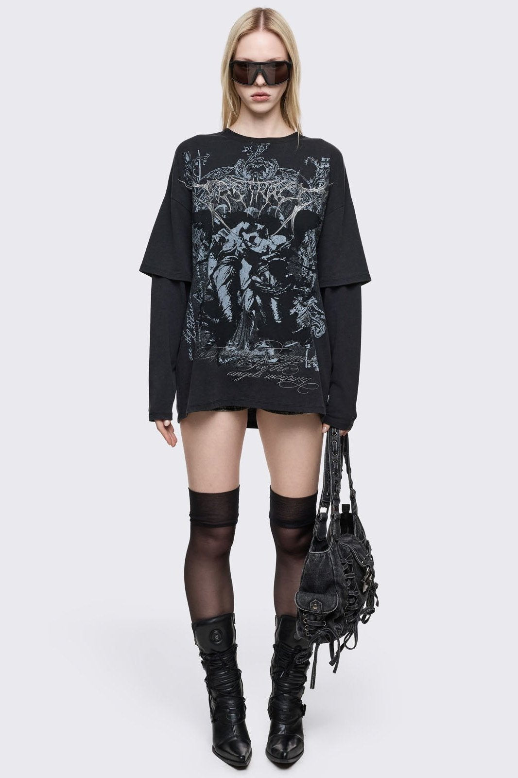 Dark Renaissance Layered T-Shirt | Minga London Discount