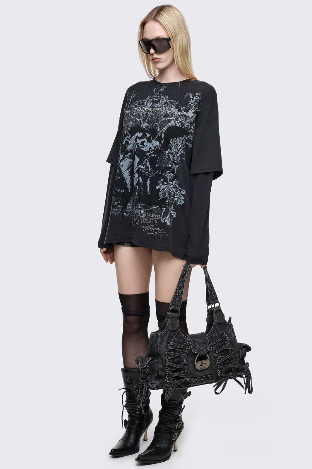 Dark Renaissance Layered T-Shirt | Minga London Discount