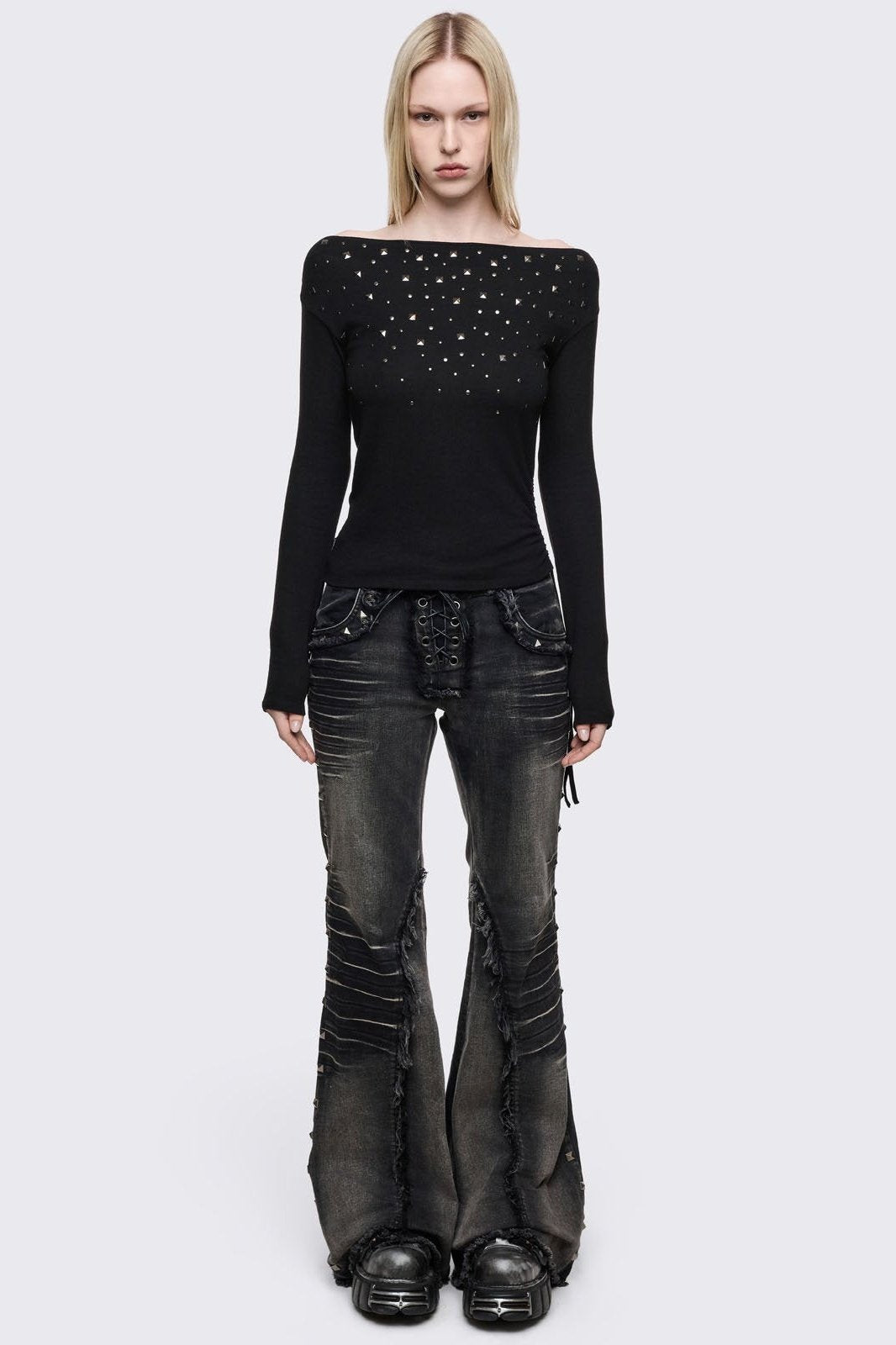Maria Black Off-Shoulder Top | Minga London Customer Favorite