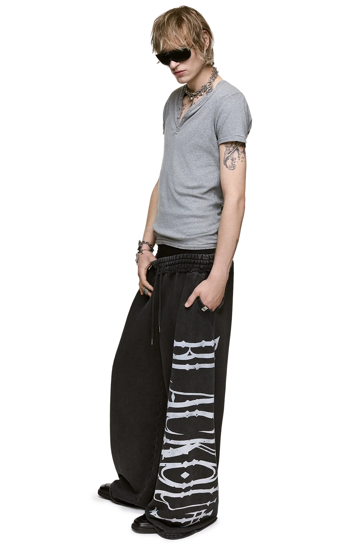 Blackout Washed Sweatpants | Minga London Best Price