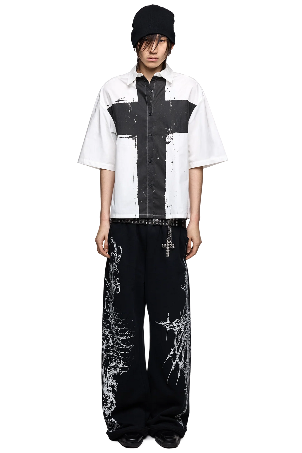 Never Saint White Shirt | Minga London Everyday