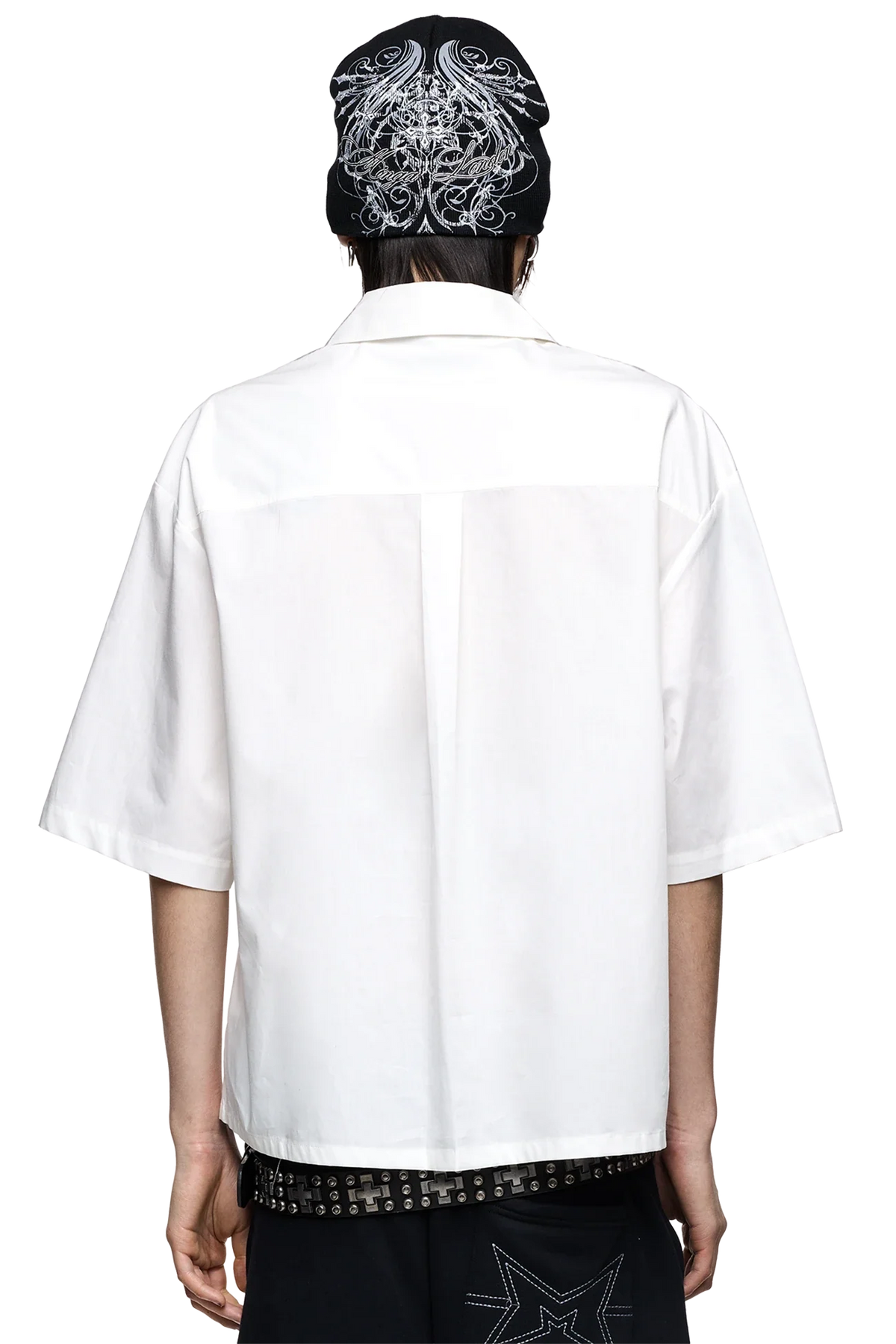 Never Saint White Shirt | Minga London Everyday