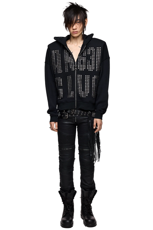 Angel Club Zip Up Hoodie | Minga London Popular