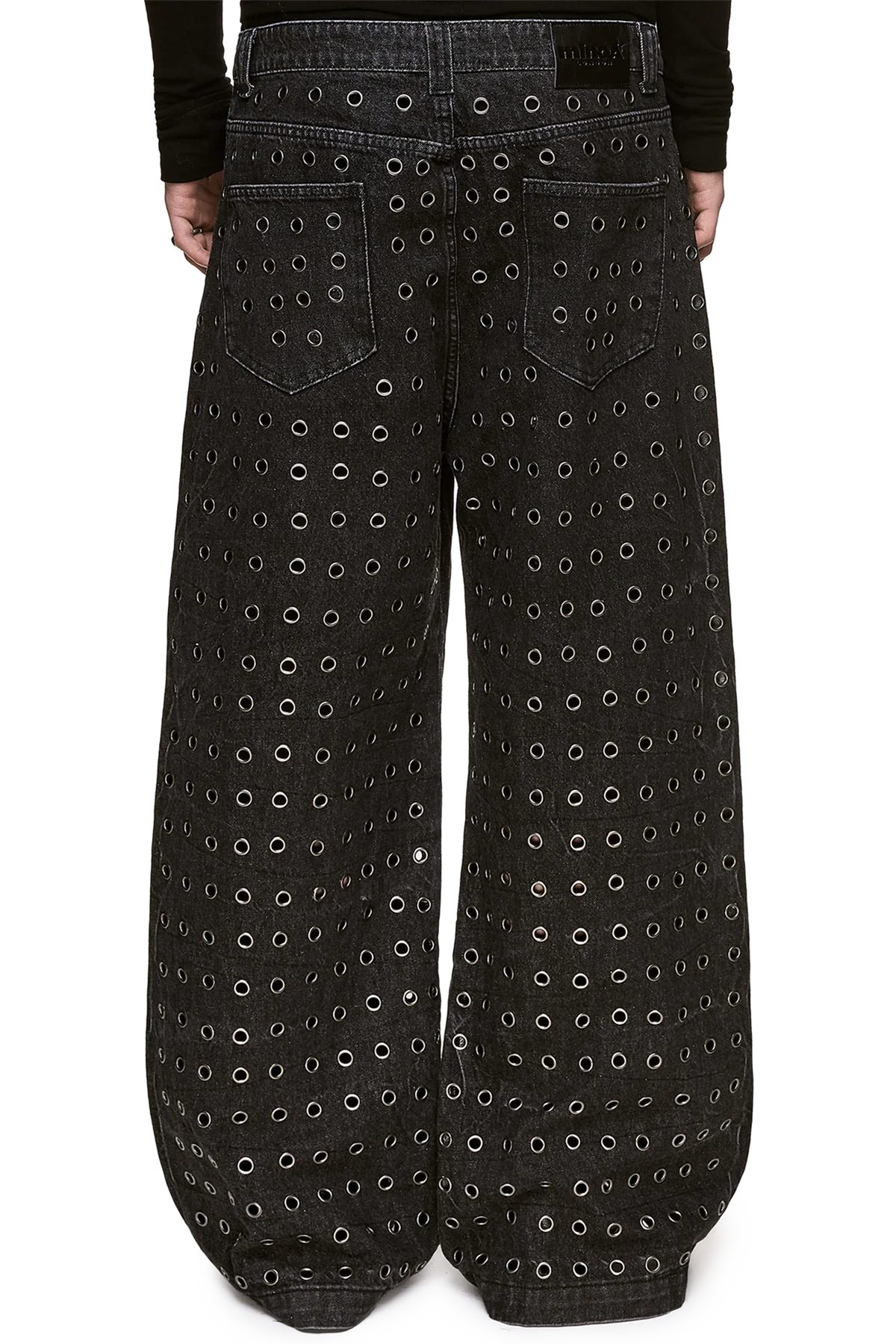 Rogue Black Baggy Jeans | Minga London Featured