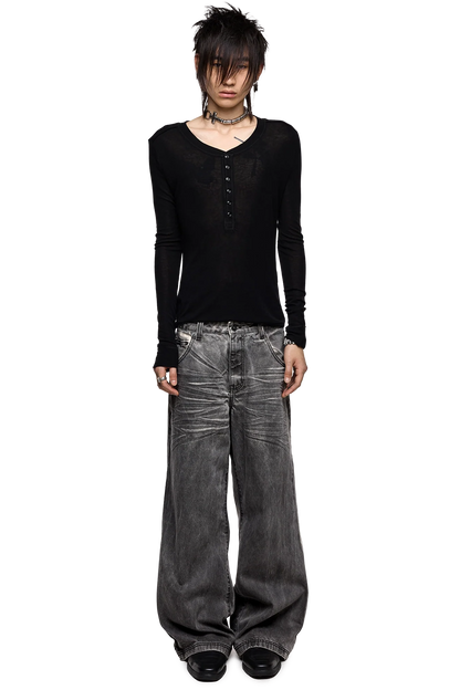 Smoke Baggy Jeans | Minga London Recommended