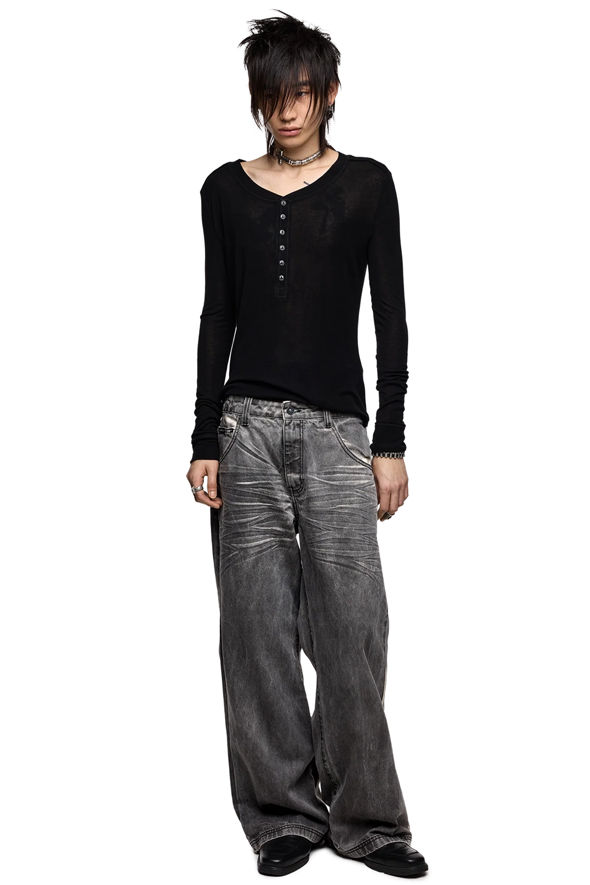 Smoke Baggy Jeans | Minga London Recommended