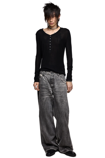 Smoke Baggy Jeans | Minga London Recommended