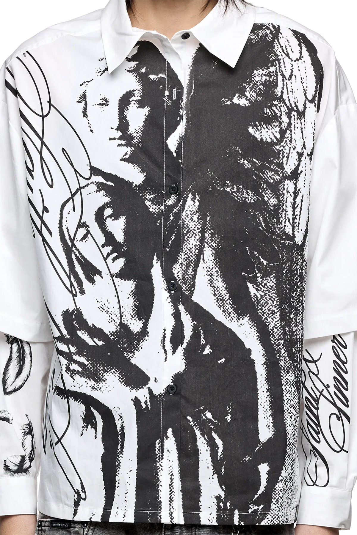 Faith & Sin Layered Shirt | Minga London Customer Favorite