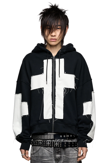 Blessed & Broken Zip Up Hoodie | Minga London Value