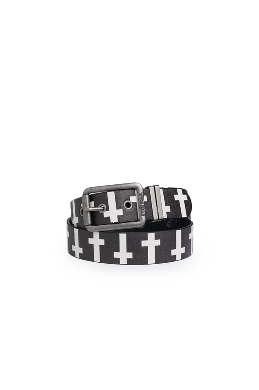 Crossed Out Buckle Belt | Minga London Popular