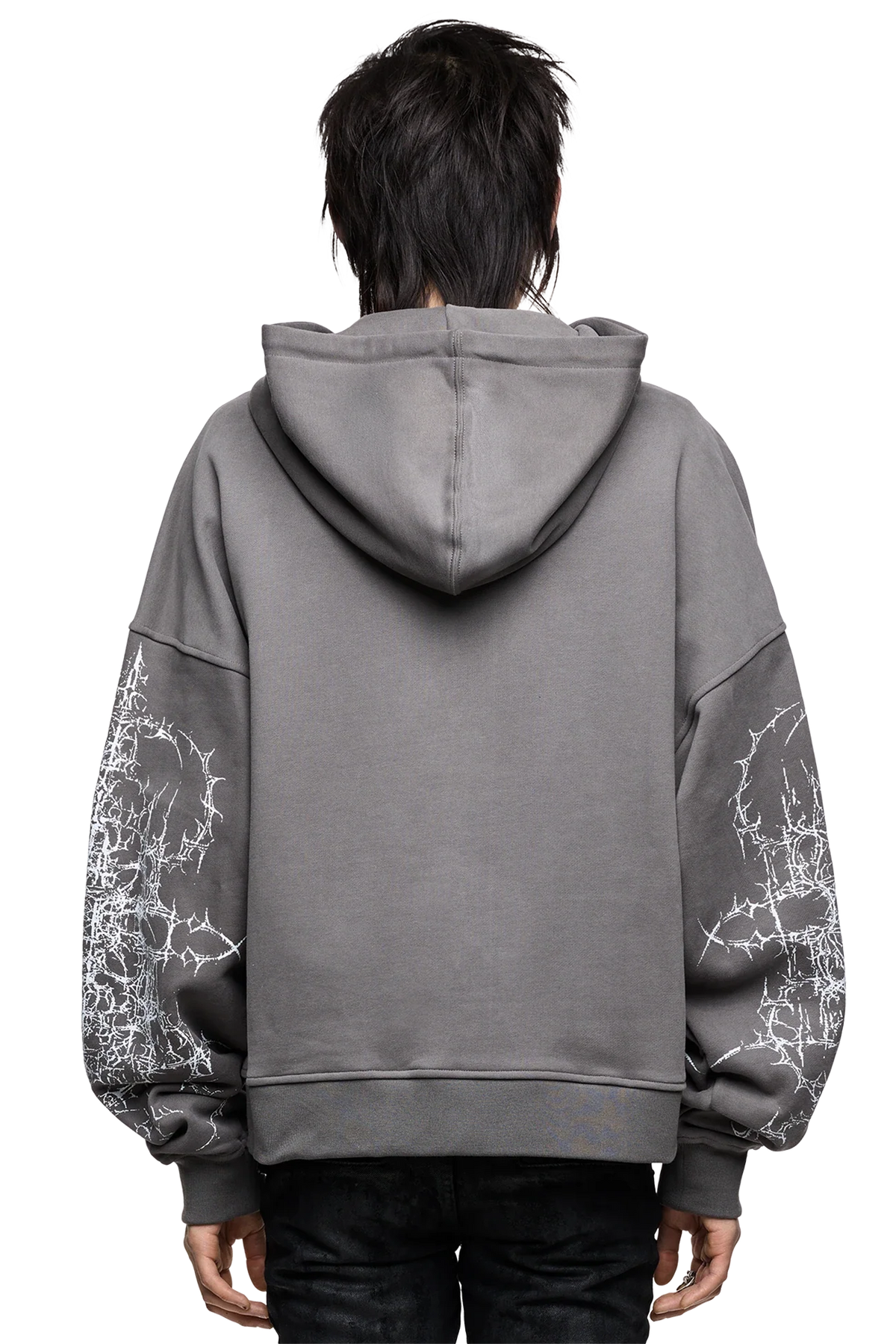 Ascension Grey Zip Up Hoodie | Minga London Great Value
