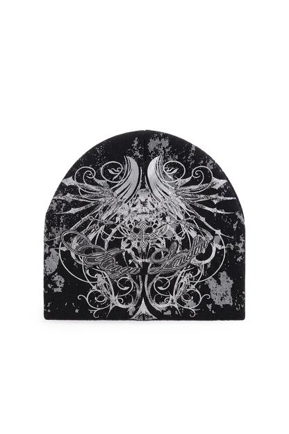 Chrome Angel Black Beanie | Minga London Recommended