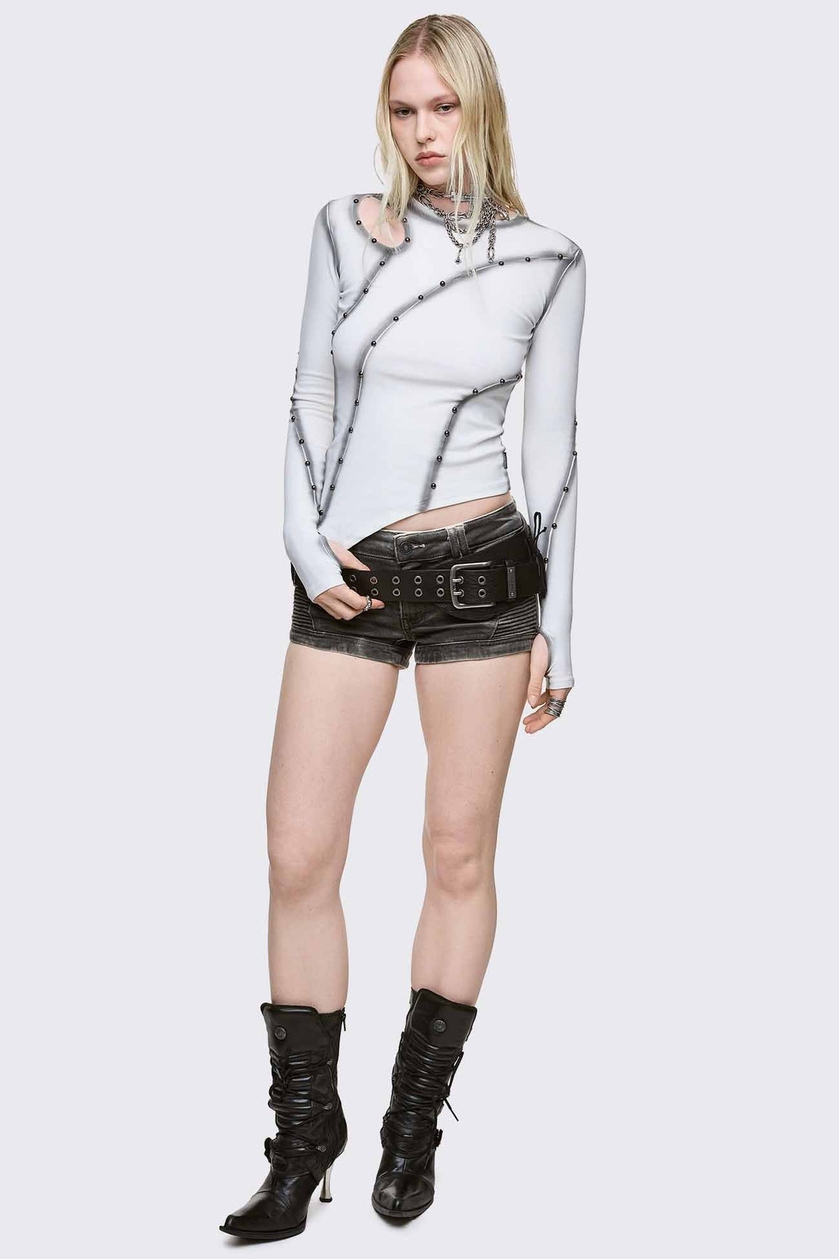 Trixx Cut-Out Top | Minga London Signature