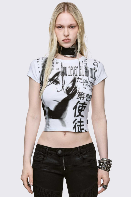 Mind Glitch Baby Tee | Minga London Customer Favorite