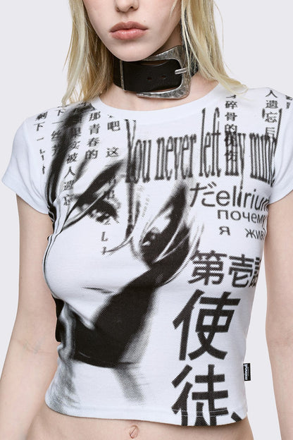 Mind Glitch Baby Tee | Minga London Customer Favorite