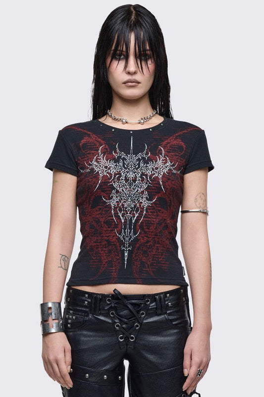 Enigma Baby Tee | Minga London Sale
