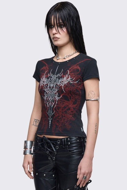 Enigma Baby Tee | Minga London Sale