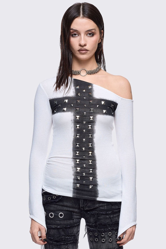 Samantha Off-Shoulder Top | Minga London Popular