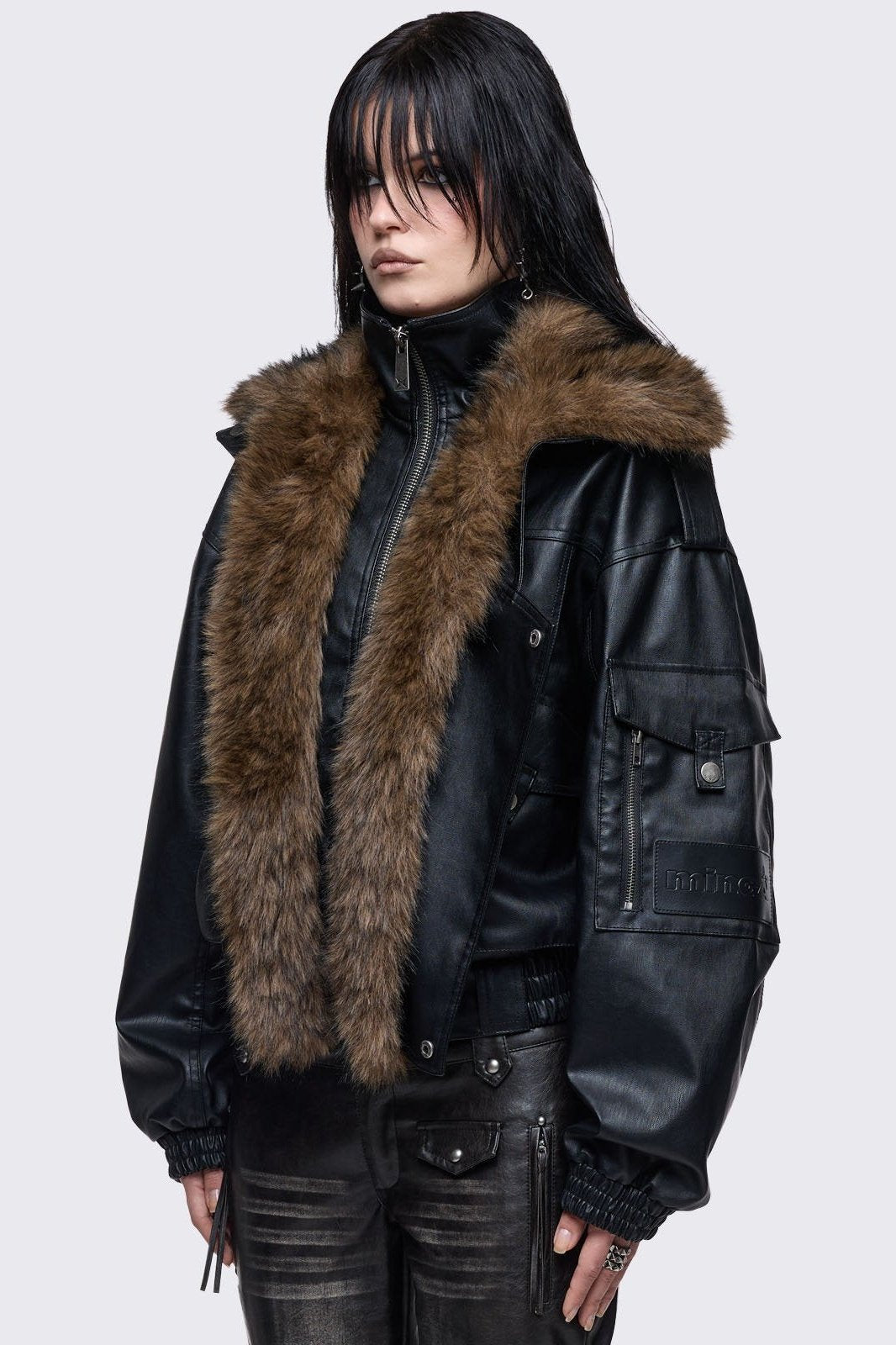 Becky Aviator Jacket | Minga London New
