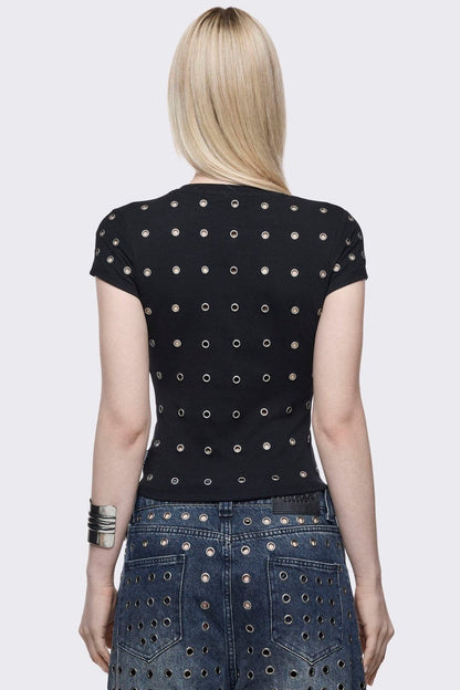 Rogue Black Baby Tee | Minga London Customer Favorite