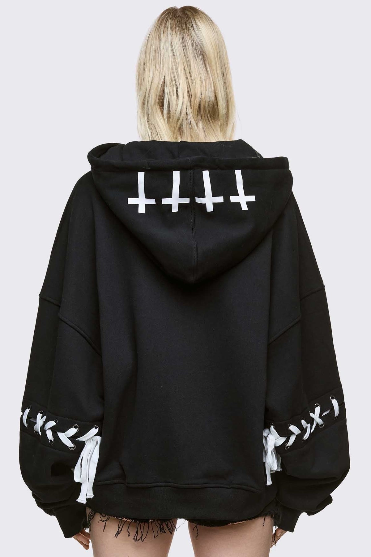Terrifying Angels Zip Up Hoodie | Minga London Deals