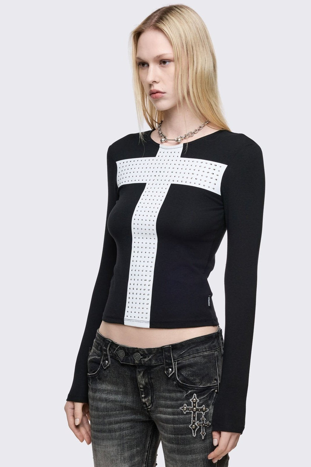 Damned Black Top | Minga London Sale