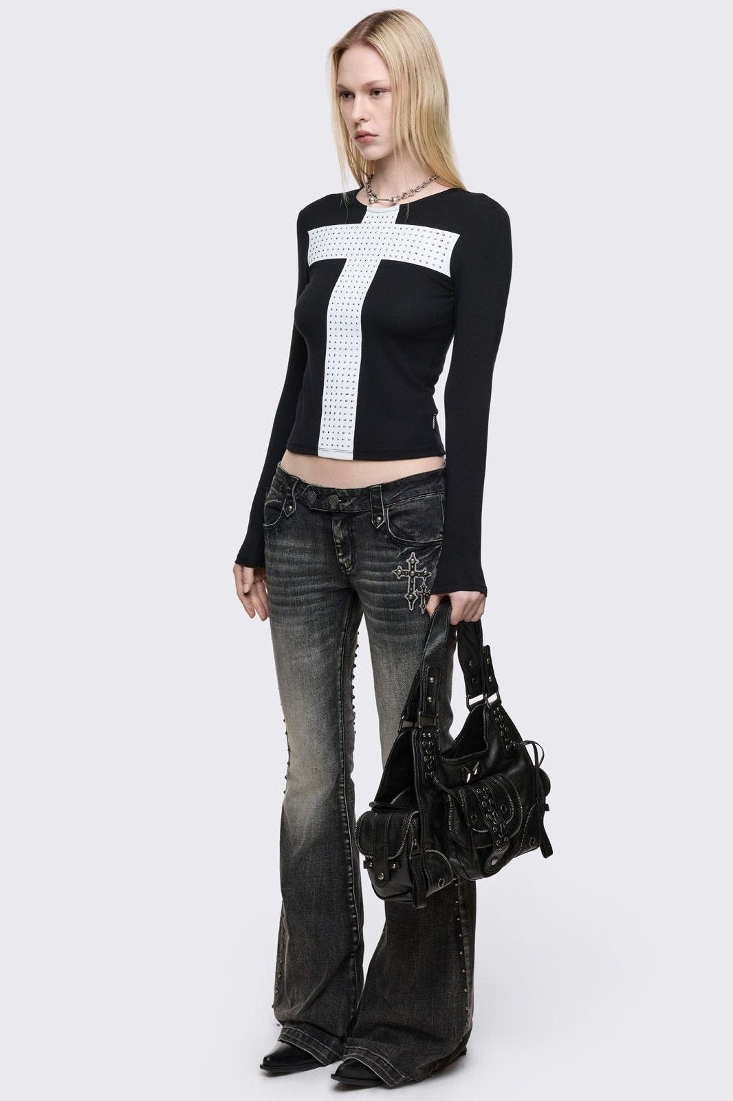 Damned Black Top | Minga London Sale