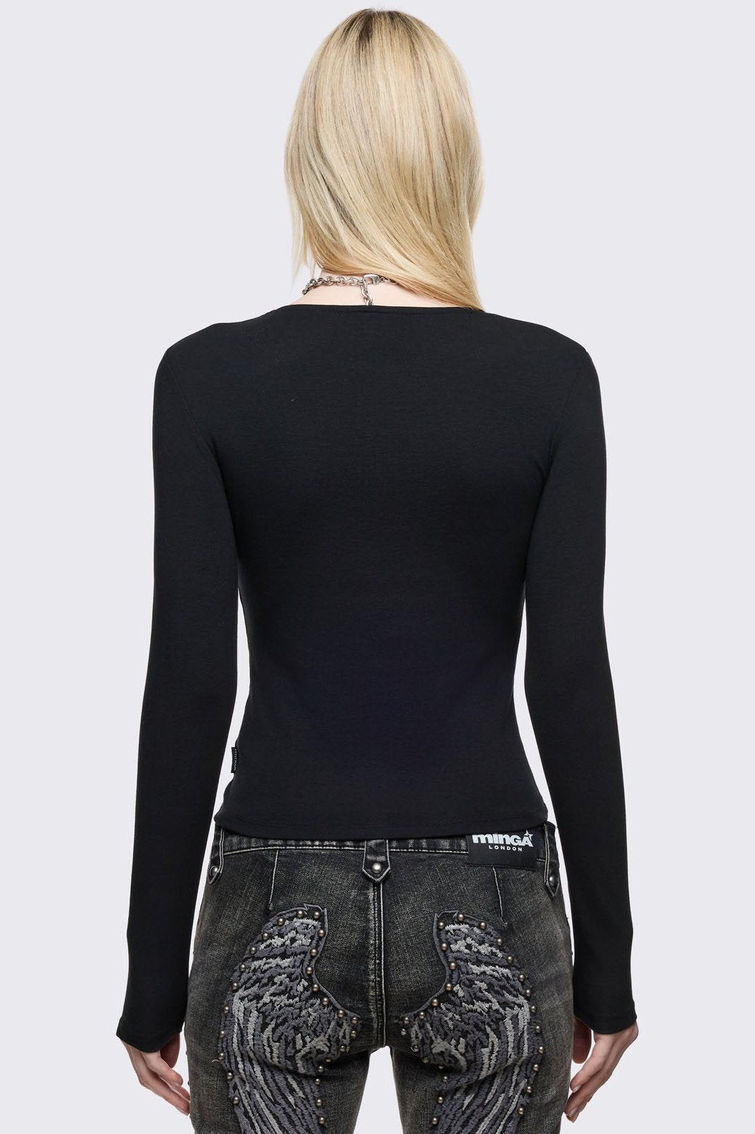 Damned Black Top | Minga London Sale