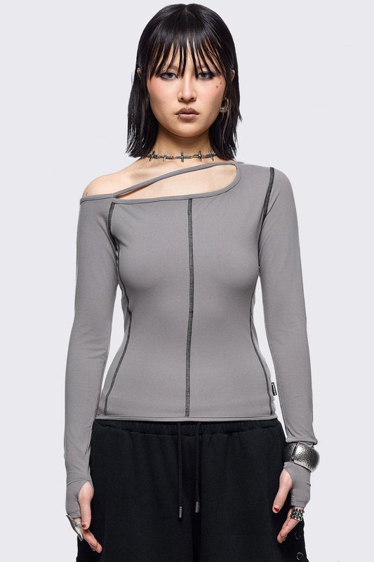 Mae Grey Cut-Out Top | Minga London Featured