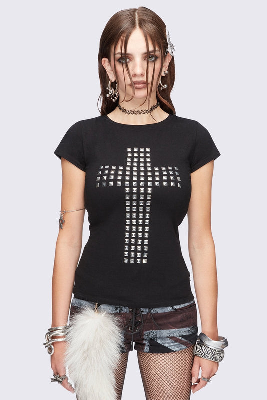 Salvation Slashed Top | Minga London Best Seller